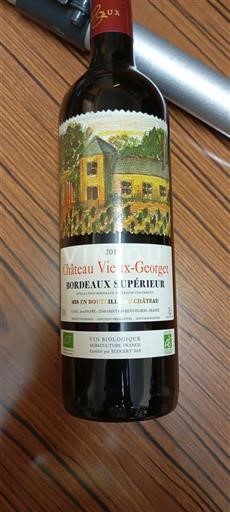 Bordeaux Bordeaux Supérieur Château Vieux-Georget 2016