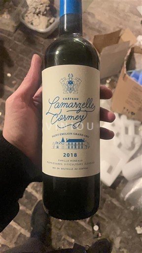 Bordeaux Saint-Émilion Grand Cru Grand Cru Château Lamarzelle Cormey 2018