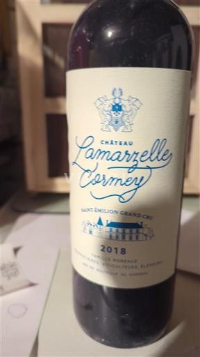 Bordeaux Saint-Émilion Grand Cru Grand Cru Château Lamarzelle Cormey 2018