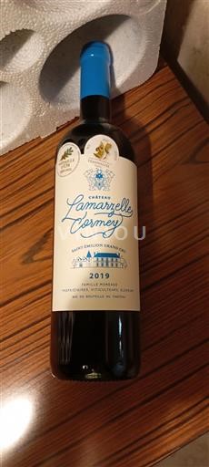 Burdeos Saint-Émilion Gran Cru Château Lamarzelle Cormey 2019