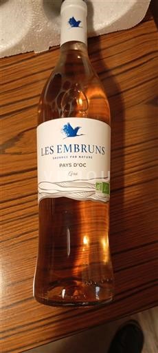 Languedoc-Roussillon Pays d'Oc Les Embruns Non-Vintage
