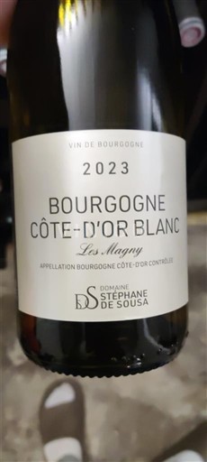 Borgogna Borgogna Côte d'Or Domaine Stephane De Sousa Les Magny 2023