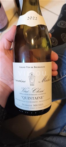 Bourgogne Viré-clessé Domaine Michel Quintaine 2022
