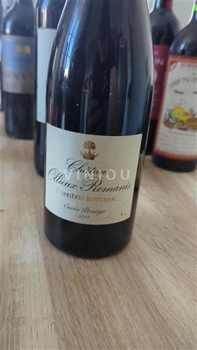 Languedoc Corbières-boutenac Château Ollieux Romanis Prestige 2014