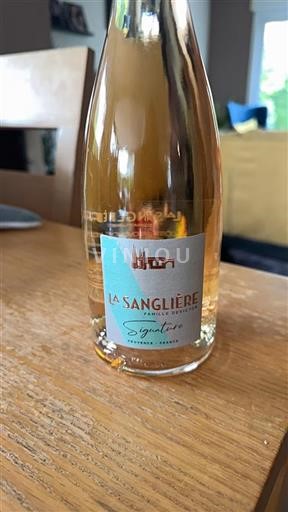 Vin Rosé sec Signature Domaine La Sanglière 2024 France Provence AOC
