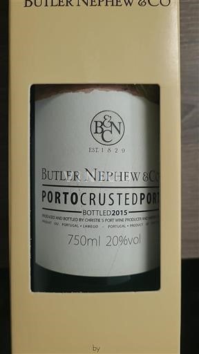 Portugal Porto Butler Nephew & Co Crusted Port 2015
