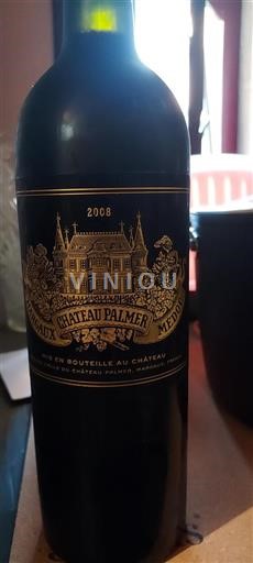 Bordeaux Margaux Grand Cru Château Palmer 2008