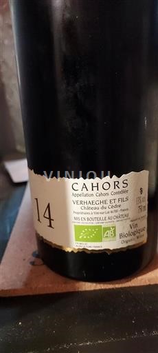Sud-Ovest Cahors Château Cèdre 14 2014
