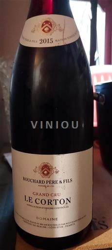 Borgoña Corton Grand Cru Bouchard Père & Fils Le Corton 2015