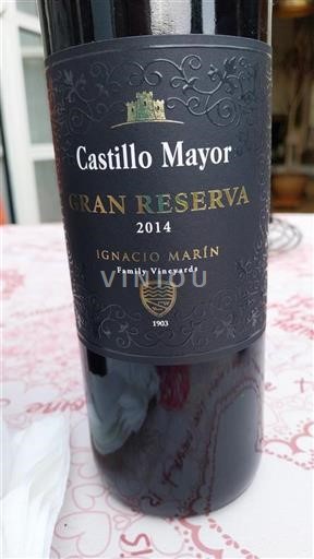 Aragonien Cariñena Castillo Mayor Gran Reserva 2014