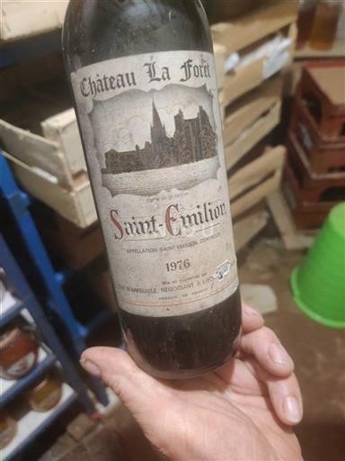 Burdeos Saint-Émilion Château La Forêt 1976