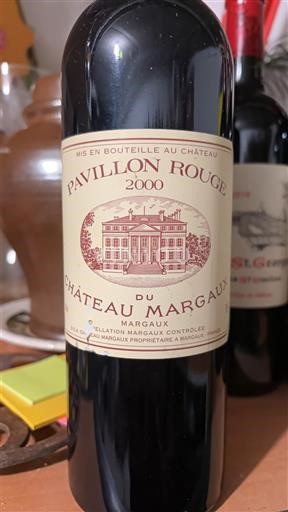 Bordeaux Margaux Château Margaux Pavillon Rouge 2000