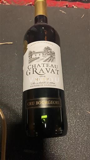 Bordeaux Médoc Cru Bourgeois Château Gravat 2014