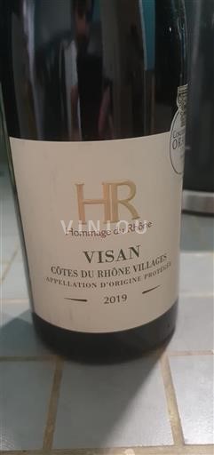 Údolí Rhôny Côtes-du-Rhône-villages HR Hommage du Rhône 2019