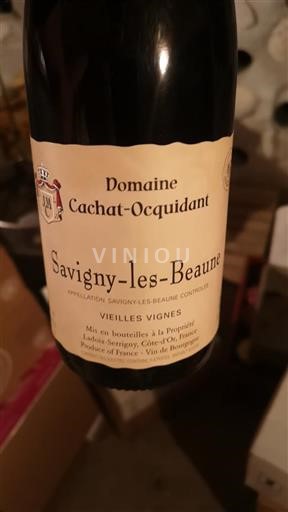 Burgundi Savigny-lès-Beaune Domaine Cachat-Ocquidant Vieilles Vignes 2021