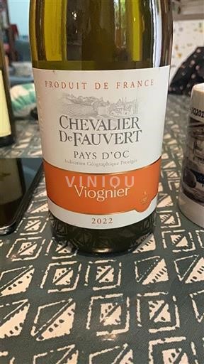 Languedoc-Roussillon Pays d'Oc Chevalier De Fauvert 2022