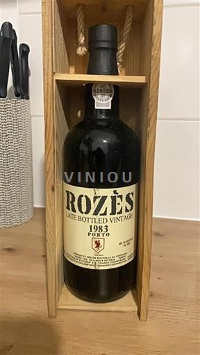 Bồ Đào Nha Porto Rozès Late Bottled Vintage 1983