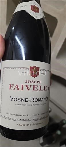 Burgundi Vosne-Romanée Joseph Faiveley 2017