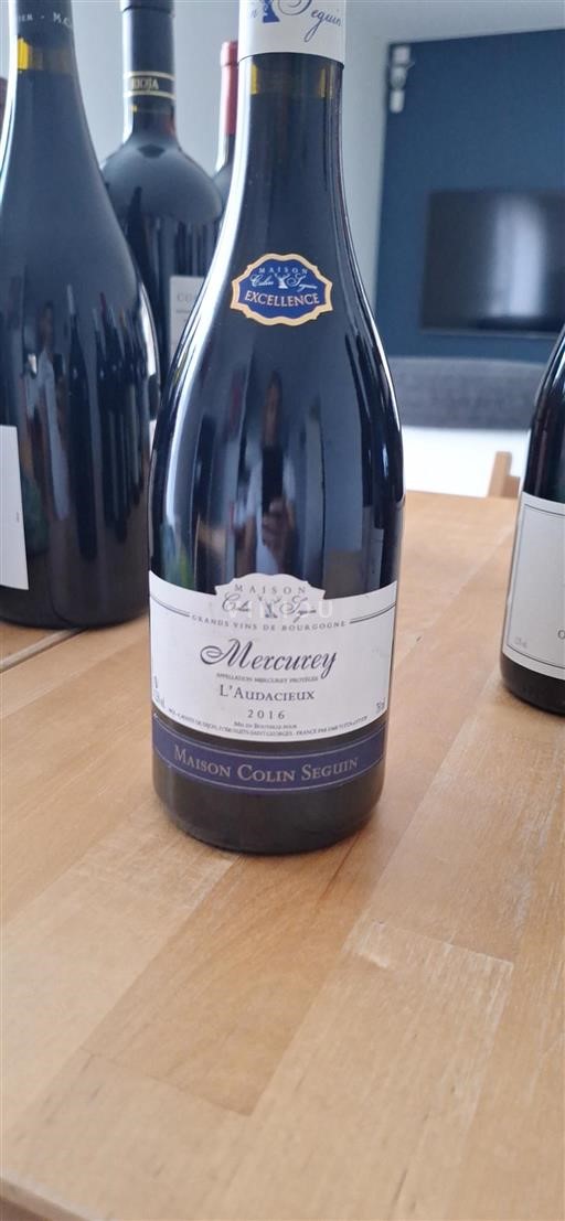 Burgundija Mercurey Maison Colin Seguin L'Audacieux 2016