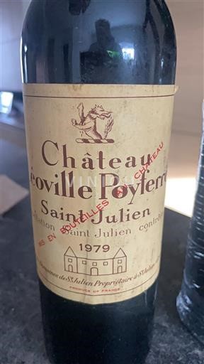 Bordeaux Saint-Julien Grand Cru Château Léoville Poyferré 1979