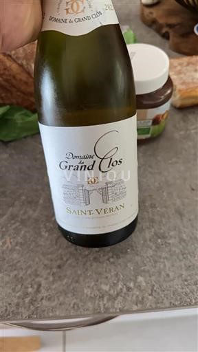 Burgundi Saint-Véran Domaine Grand Clos 2022