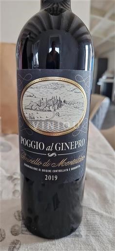 Tuscany Brunello di Montalcino Poggio al Ginepro 2019