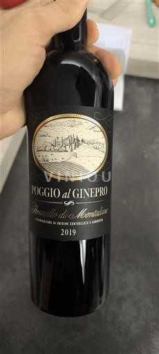 Toscana Brunello di Montalcino. Poggio al Ginepro 2019