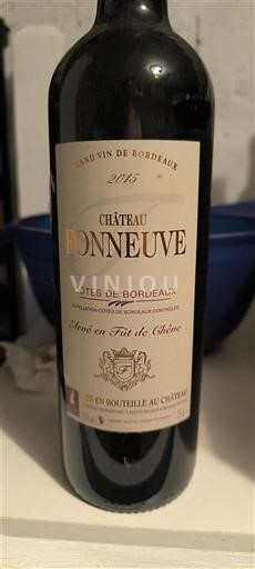 Bordeaux Côtes-de-Bordeaux Château Fonneu 2015