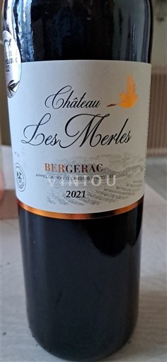 Sydväst Bergerac Château Les Merles 2021