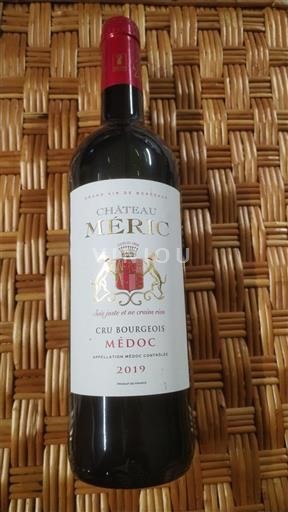 Bordeaux Médoc Cru Bourgeois Château Méric 2019