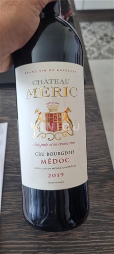Bordeaux Médoc Cru Bourgeois Château Méric 2019