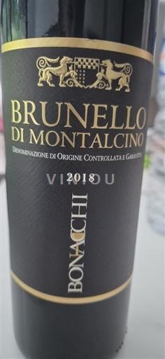 Tuscany Brunello di Montalcino Bonacchi 2018