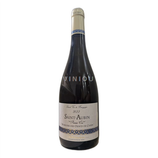 Vin Blanc sec Murgers des Dents de Chien Jean Chartron 2022 France Bourgogne Saint-Aubin AOC Premier Cru