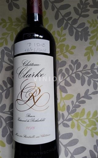 Bordeaux Listrac-Médoc Château Clarke 2013