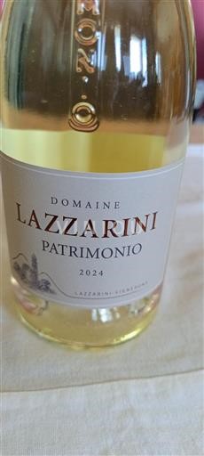 Vin Rosé sec Domaine Lazzarini 2024 France Corse Patrimonio AOC