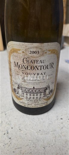 Thung lũng sông Loire Vouvray Château Moncontour 2003