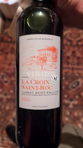 Bordeaux Lussac-saint-émilion La Croix Saint-Roc 2020