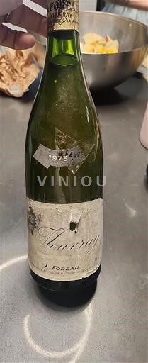 Loire Valley Vouvray Clos Naudin 1973