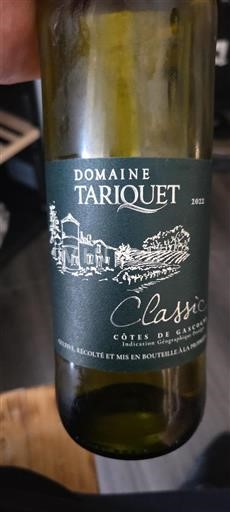 Sudoeste Côtes de Gascogne Domaine Tariquet Classic 2022