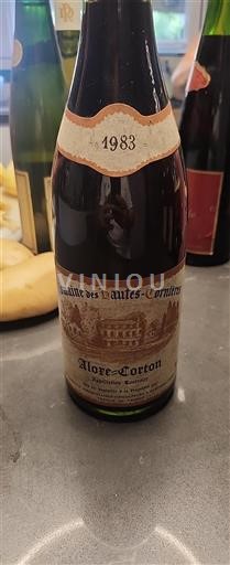 Burgundija Aloxe-Corton Grand Cru Domaine Des Hautes-Cornières 1983
