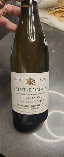 Burgundi Saint-Romain Domaine Rougeot Combe Bazin 1999