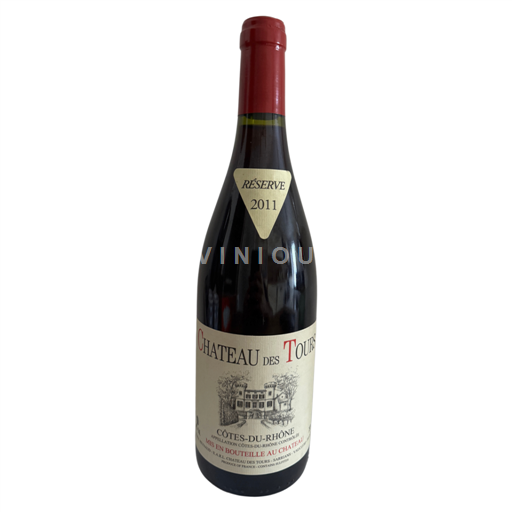 Rhônedalen Côtes du Rhône Château des Tours 2011