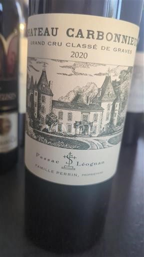 Burdeos Pessac-Léognan Grand Cru Château Carbonnieux 2020