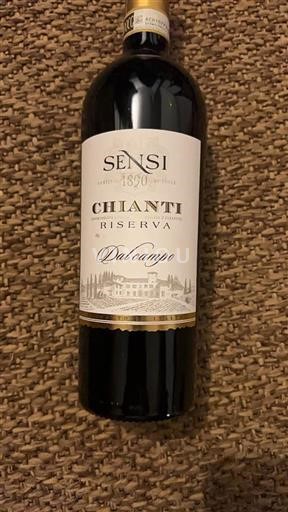 Tuscan Wines Chianti Sensi Dal Campo 2019
