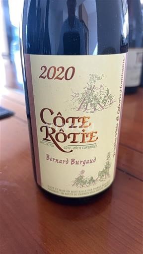 Thung lũng Rhône Côte-rôtie Bernard Burgaud 2020