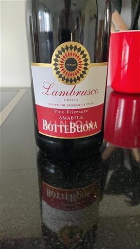 Emilia-Romaña No especificado BotteBuona Vino Frizzante Amabile Sin añada