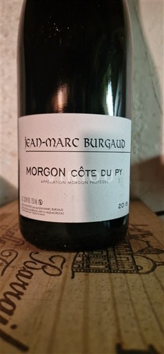 Beaujolais Morgon Jean-Marc Burgaud Côte du Py 2018