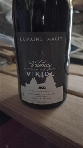 Loire Valley Valençay Domaine Malet 2023