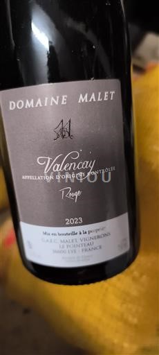 Loire-dalen Valençay Domaine Malet 2023