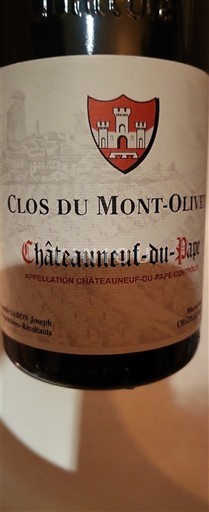 Rhônevallei Châteauneuf-du-Pape Clos du Mont-Olivet Niet-geïntegreerd